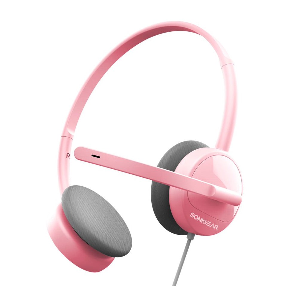 SonicGear Xenon 1 Headset with Mic - Pink
