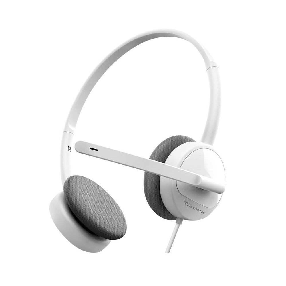 Alcatroz XP1 3.5mm Headset with Microphone - White