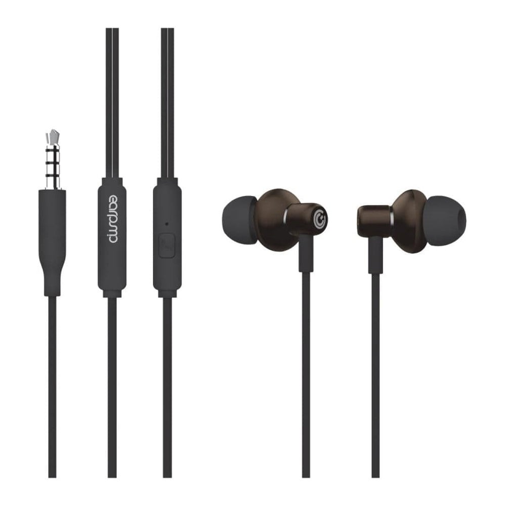 SonicGear Hyperbass Buds 1 XXL Driver Wired Earphones - Gun Metal
