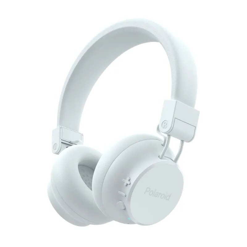Polaroid Pbh300 Bluethooth 35 Hour Digital Hybrid Noice Cancelling Headphones Grey