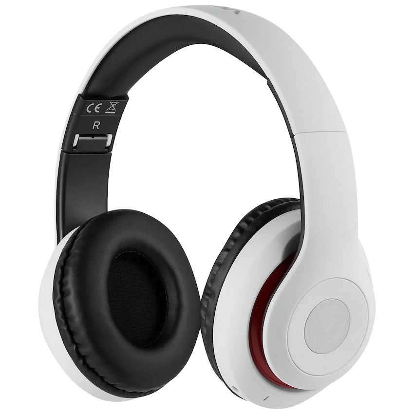 Volkano Impulse Series Bluetooth Headphones - White