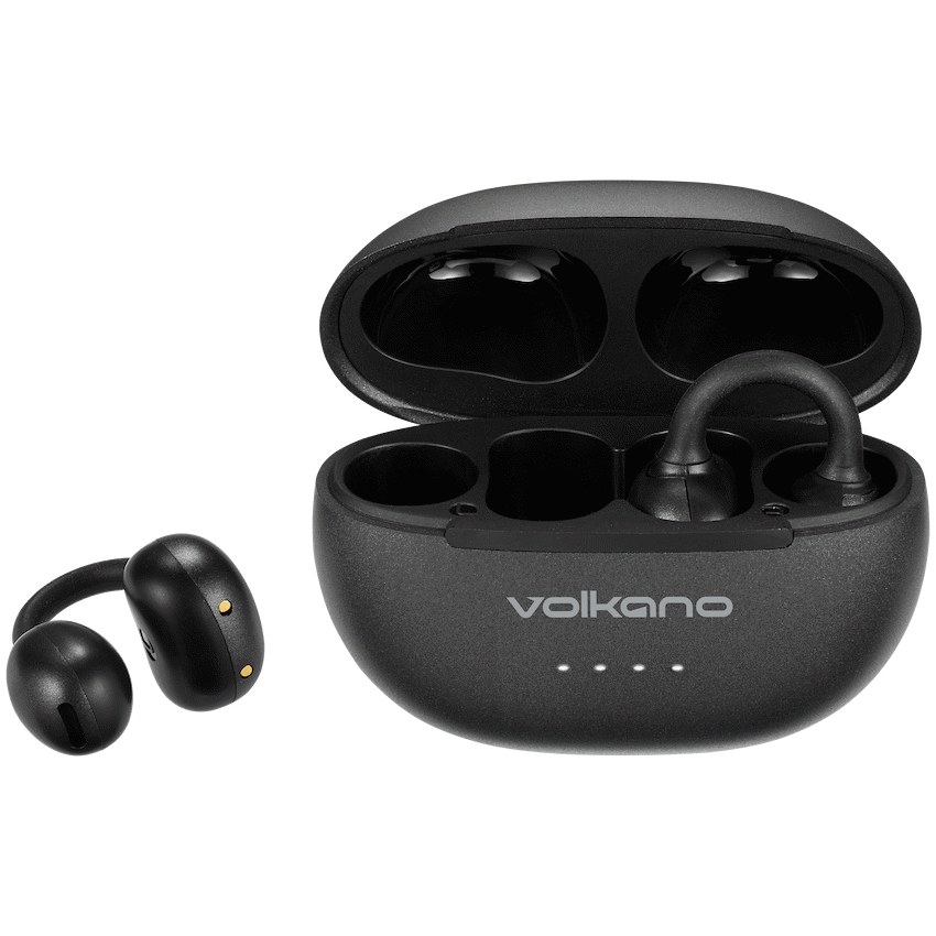 Volkano Rise Series OWS Clip Earphones - Black