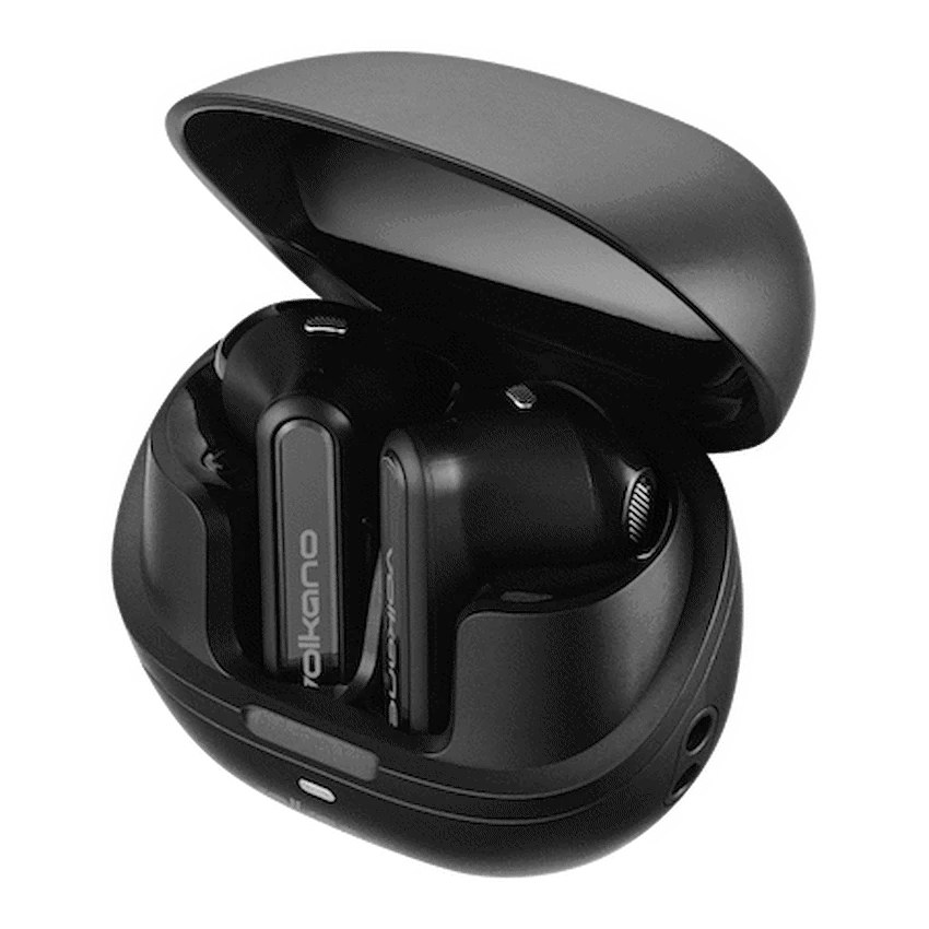 Volkano QuietFit - TWS Earphones with ANC & ENC- Black