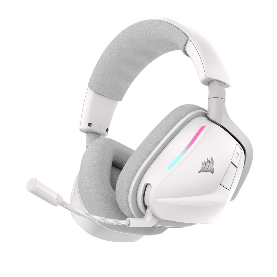 Corsair VOID Wireless v2 Gaming Headset; 2.4GHz/Bluetooth; Dolby Atmos; PC/Playstation; Mobile; White.