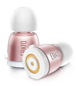 Erato Wireless Apollo 7S White+Rose Gold in-ear earphone+mic - Qualcomm aptX certified , iPX5 water and sweat proof , built-in MEMS mic with noise reduction , 5.8mm graphene driver , 4g ultra light weight , single-touch multifunction control button , 3Hr play time / 4Hr talk time , 2x 50mAh battery + 300mAh charging case upto 15Hr on the go