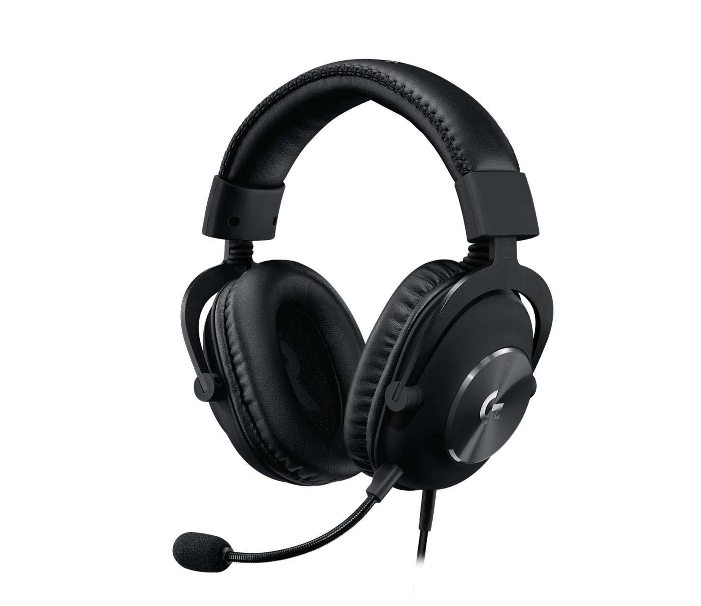 Logitech Pro X SE Wired USB Gaming Headset Black - with adjustable flip-to-mute unidirectional mic , DTS 7.1 surround sound , programmable USB sound card (DAC) , in-line controls ( volume + mute ) , adjustable headband , leatherette memory foam earcups , Hybrid mesh Pro-G 50mm neodymium drivers , 2.0m cable - USB+3.5mm