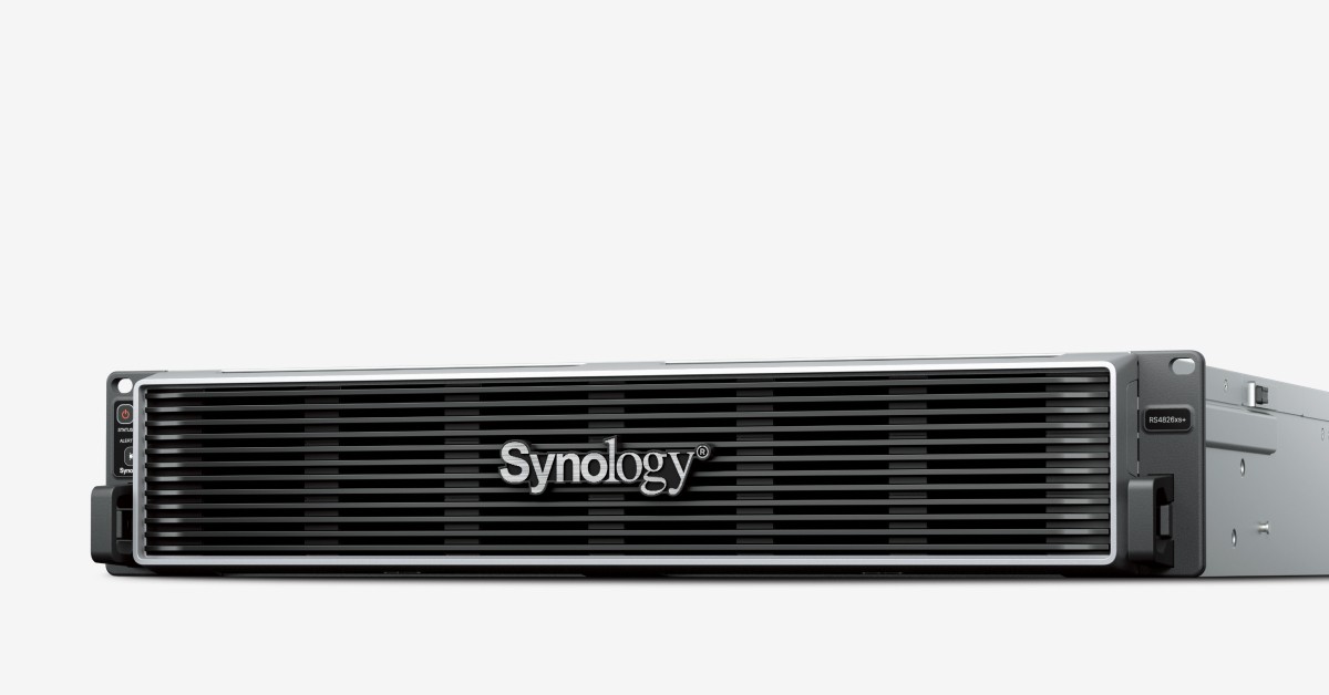 Synology 12-bay 2U rackmount NAS - Intel Xeon CPU; scalable up to1;152TB; up to 96GB memory; GPU cards support