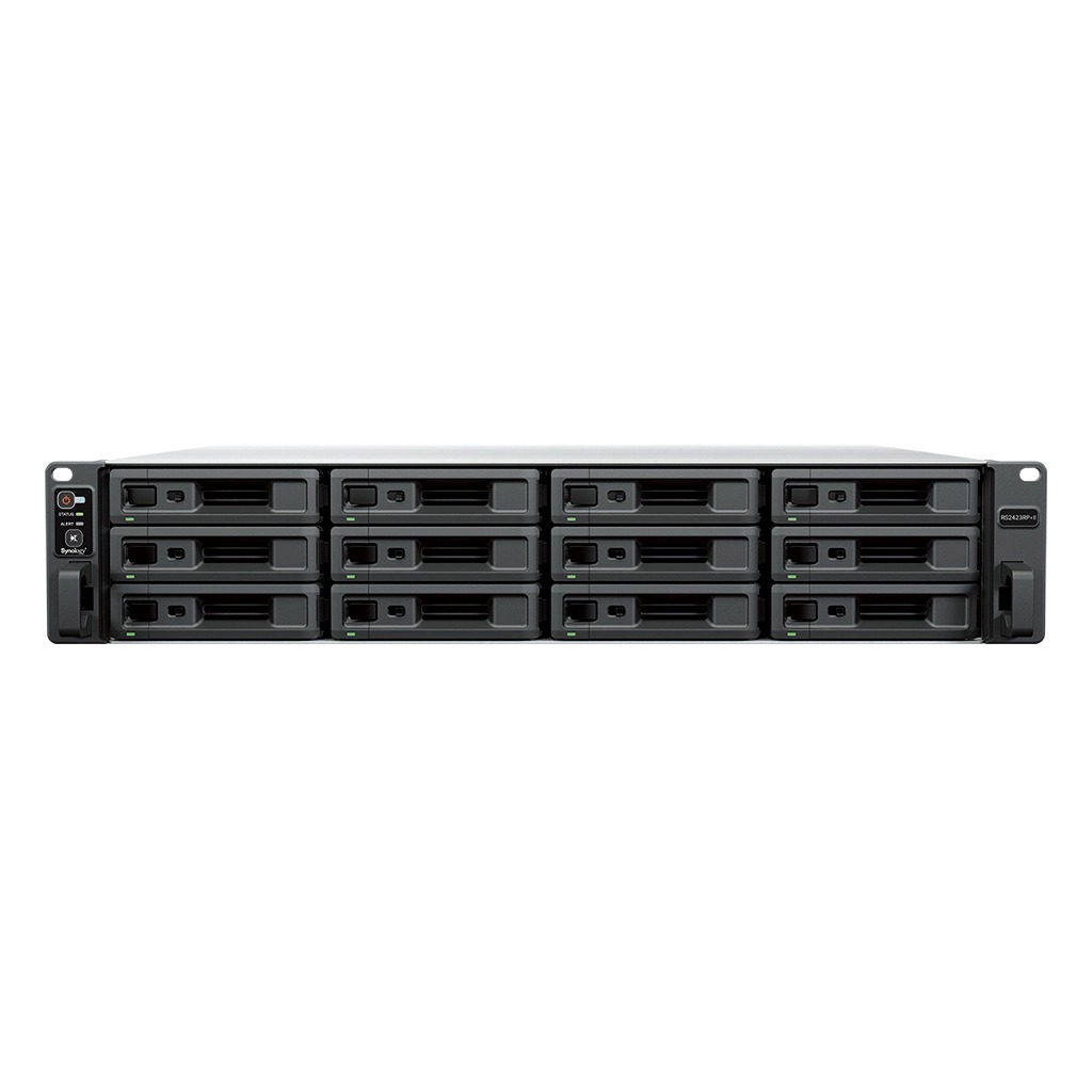Synology RackStation 12-bay AMD Ryzen V1780B 4C 8GB RAM (2 dimm slots)