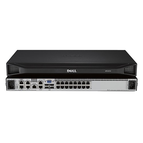 Dell DMPU2016 16-port remote KVM switch with two remote users, one local user, dual power supply **ORDER ON REQUEST**