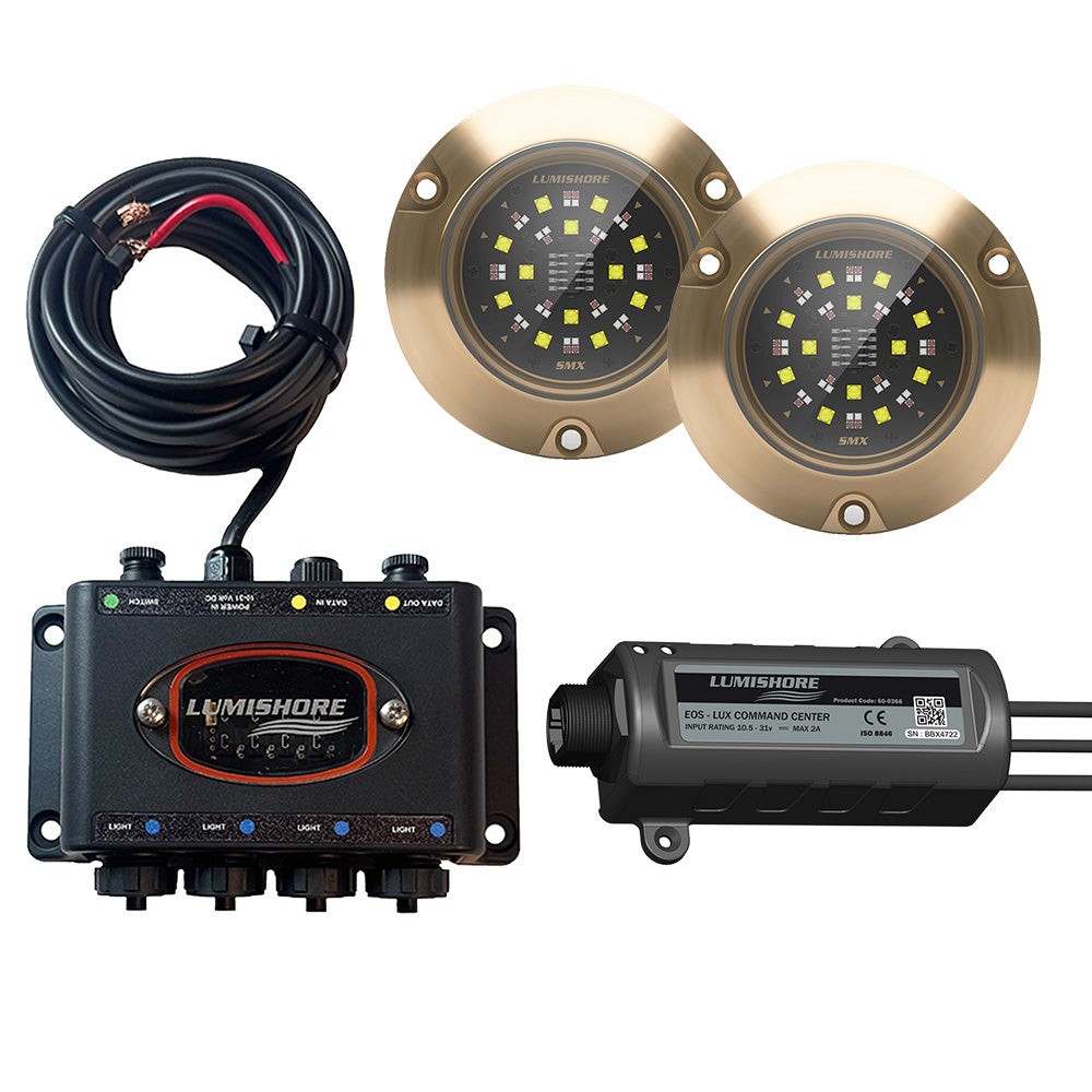 Garmin SMX154 Set - 2 Lights-Hub-LUX Command Center, LS, (60-0537)