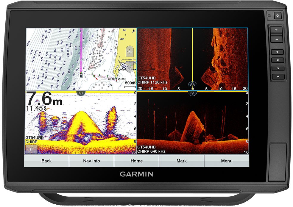 Garmin ECHOMAP Ultra 122sv, WW w/GT54 xcdr