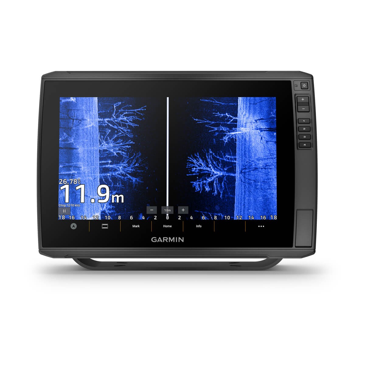 Garmin ECHOMAP Ultra 2 122sv chartplotter with worldwide basemap (GT56Xdcr)