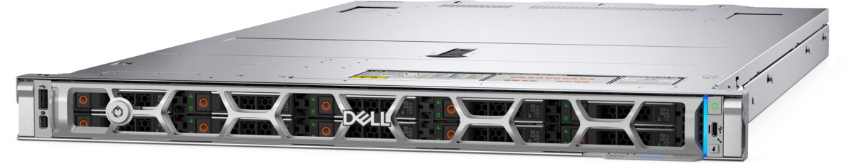 Dell PowerEdge R470 - 1U Rack Server
Intel® Xeon® 6 Performance 6517P 3.2G, 16C/32T, 24GT/s, 72M Cache, Turbo, (190W) DDR5-6400
Intel Ethernet E610-XAT2 Dual Port 10GbE BASE-T Adapter, OCP 3.0 NIC
1 x 32GB RDIMM, 6400MT/s, Dual Rank
2 x 480GB SSD SATA Mixed Use 6Gbps 512e 2.5in Hot-plug AG Drive, 3 DWPD
Riser Config 6, 2x16 FH Slots (Gen5), 1x16 Onboard OCP
Standard Bezel
Dual, Fully Redundant (1+1), Hot-Plug MHS Power Supply, 1100W MM (100-240Vac) Titanium
2 x Rack Power Cord 2M (C13/C14 10A)
2.5" Chassis with up to 8 Hard Drives (SAS/SATA)
PERC H965i Controller, Front, DC-MHS
iDRAC10, Enterprise 17G
No Rack Rails or Cable Management Arm
No Operating System
3 Year ProSupport NBD Warranty