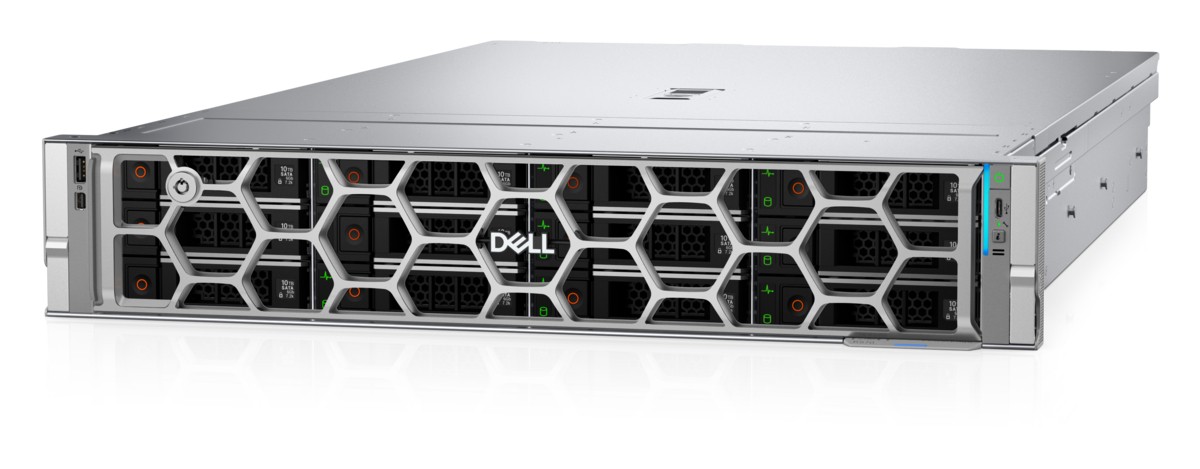 Dell PowerEdge R570 - 2U Rack Server
Intel® Xeon® 6 Performance 6511P 2.3G, 16C/32T, 72M Cache, Turbo, (150W) DDR5-6400
Intel Ethernet E610-XAT2 Dual Port 10GbE BASE-T Adapter, OCP 3.0 NIC
1 x 32GB RDIMM, 6400MT/s, Dual Rank
2 x 960GB SSD SATA Read Intensive 6Gbps 512e 2.5in Hot-plug AG Drive,3.5in HYB CARR, 1 DWPD
Riser Config 10, Rear Full Height 1x16 Onboard OCP, 1x16 FLOP OCP, 3x16 FH (Gen5)
Standard Bezel
Dual, Fully Redundant (1+1), Hot-Plug MHS Power Supply, 1100W MM (100-240Vac) Titanium
2 x Rack Power Cord 2M (C13/C14 10A)
3.5" Chassis with up to 12 SAS4/SATA Drives, PERC 12
PERC H965i Adapter Full Height
iDRAC10, Enterprise 17G
No Rack Rails or Cable Management Arm
No Operating System
3 Year Basic NBD Warranty