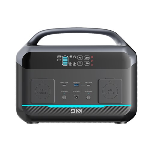 DARANENER NEO 600W 537WH PORTABLE SOLAR GENERATOR SA PLUGS