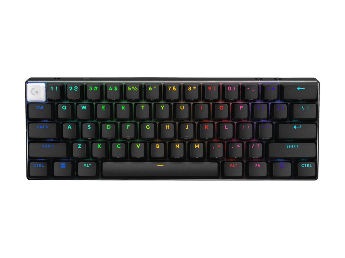 Logitech LOGI PRO X 60 wireless Gaming Keyboard - Black