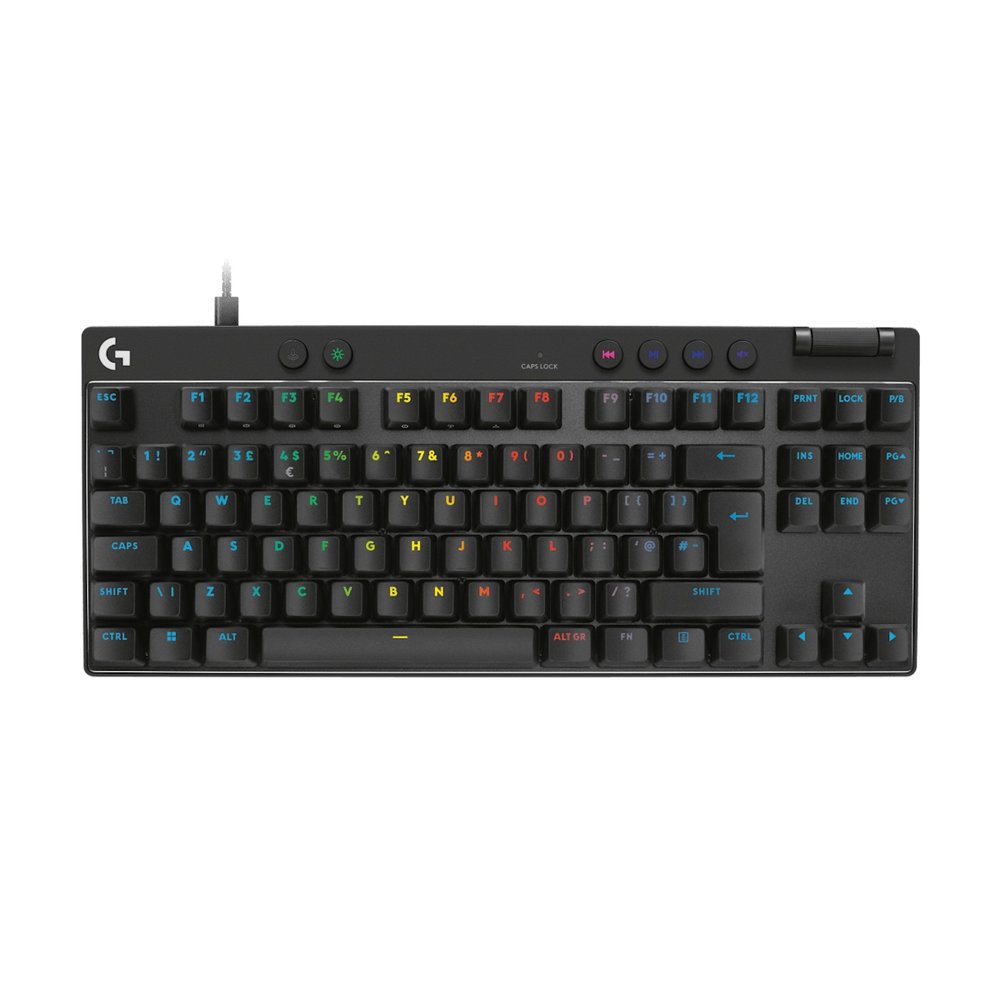 Logitech LOGI PRO X TKL RAPID wired Gaming Keyboard - Black