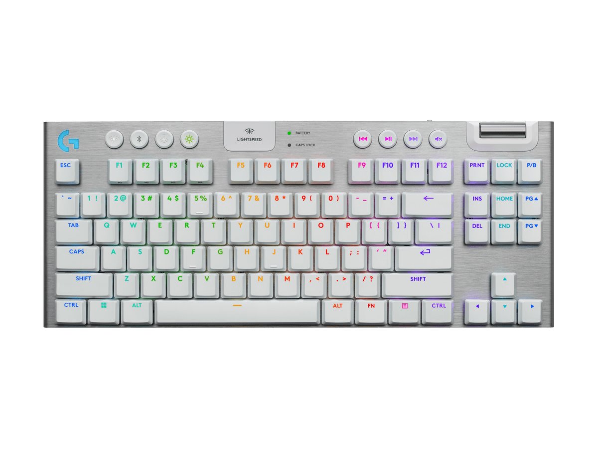 Logitech LOGI G915 X LIGHTSPEED TKL Gaming Keyboard - White