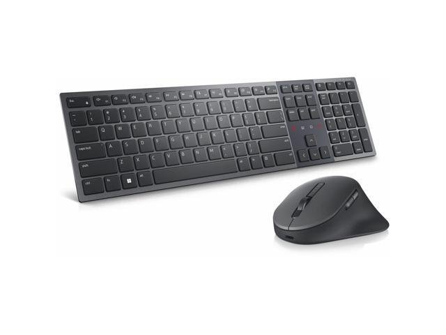 Dell Pro Premium Collaboration Keyboard and Mouse - KM900 - US International (QWERTY)