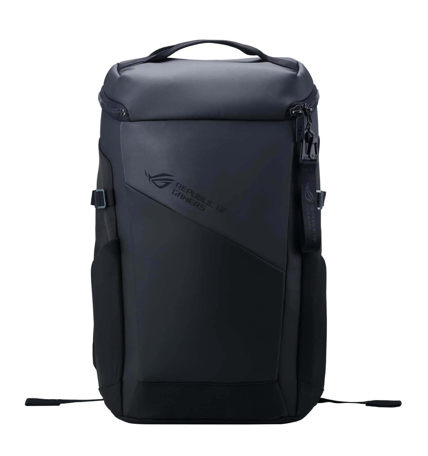 ASUS Consumer ASUS BP2701 ROG Backpack|Up to 17 inch|Water repellent anti scratch leatherette|Polyurethane|Water resistant zippers|Black