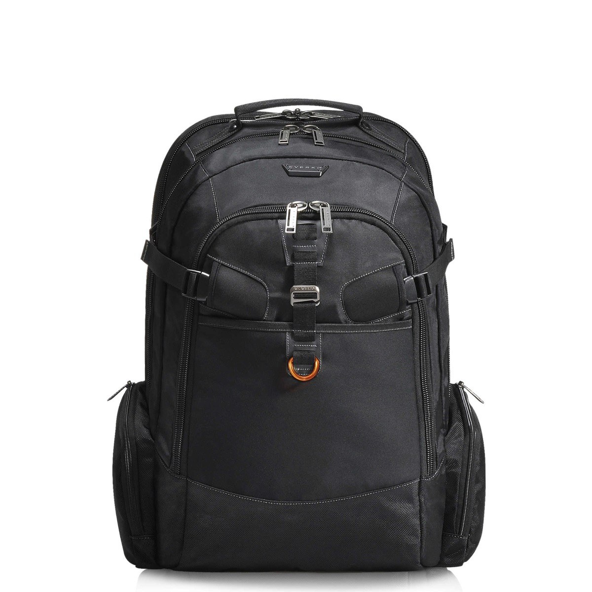 EVERKI BUSINESS BACKPACK | Fits up to 18.4 inch laptops | Rain cover | Heavy-duty zippers and pulls