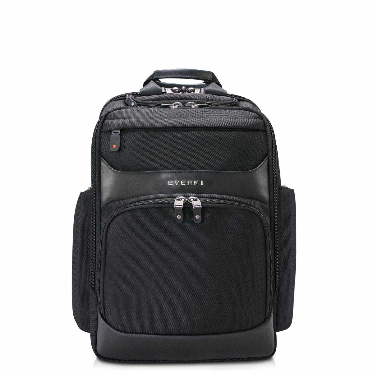 EVERKI ONYX BACKPACK | Fits up to 17.3 inch laptops | Black | Discreet RFID-safe pocket | Travel friendly | Opens 180°