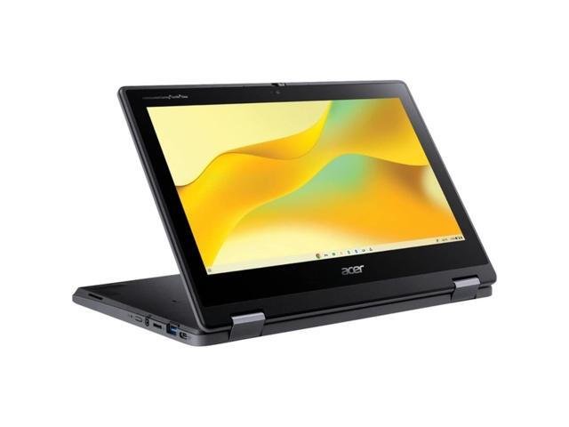 Acer Chromebook Spin 511 11.6" HD IPS touch Celeron N150 4 GB   LPDDR5  eMMC 32GB Micro SD card reader WIFI6E+BT HD USB Camera 5MAF   MIPI 53Wh Li-ion battery 65W Google Chrome OS 3 Years Carry in   (R757T-TCO-C70Y)