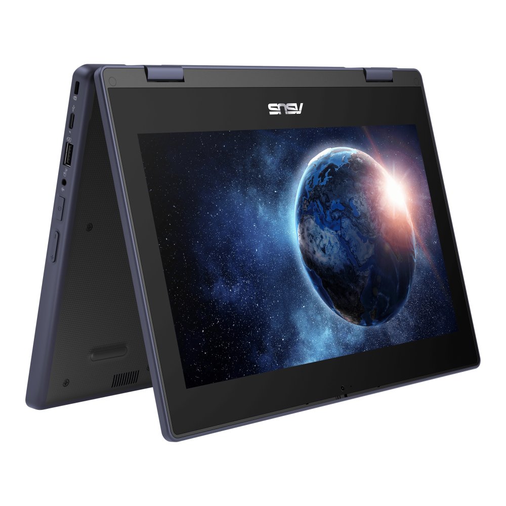 Asus Commercial ASUS BR1104FTA / 11.6-inch HD (1366 x 768) 16:9 Touch / Intel® Processor   N150 0.8 GHz (6MB Cache  up to 3.6   GHz  4 cores  4 Threads) / LPDDR5 8GB / 256G UFS /   Intel® UHD Graphics / Front-facing camera: 720p HD camera with privacy   shutter and World-facing camera: 13.0M camera / Incl. Stylus (MPP 2.0 garaged   stylus) / Windows 11 Home / Mineral Grey / 1Y OnSite Service(Next Business   Day)