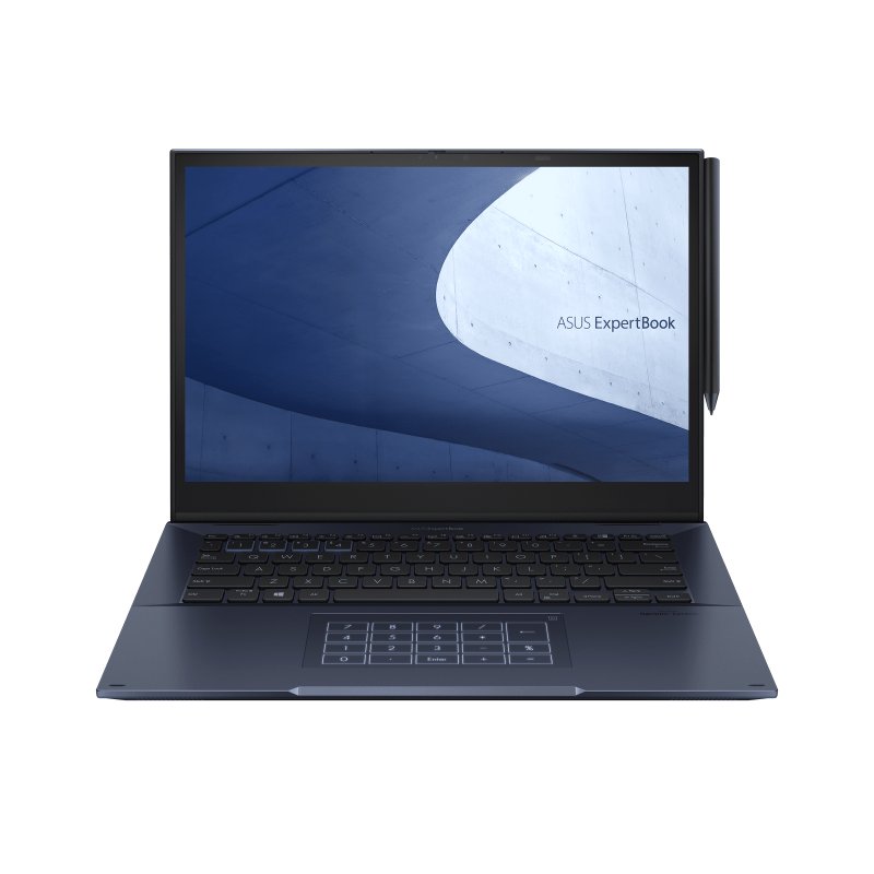 Asus Commercial 14.0'' WQXGA(WQ)/ i7-1195G7/ DDR4 16GB ( 8GB\*2)/ 512GB M.2 PCIE 3.0 SSD/   Intel Iris Xe Graphics/ WIN11 PRO/ 1YR OSS/ BLACK/ Asus