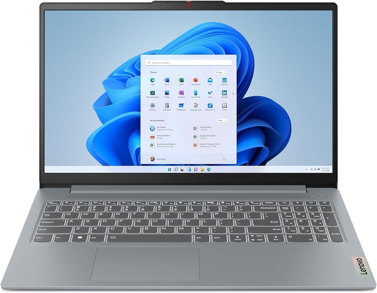 Lenovo Consumer Lenovo IdeaPad Slim3 / 15ABR8 / 15.6 / FHD / Grey / Ryzen7 \_7730U / 8GB   DDR4 3200 Soldered / 512GB SSD M.2 2242 / Win11 Home / 1YRCI