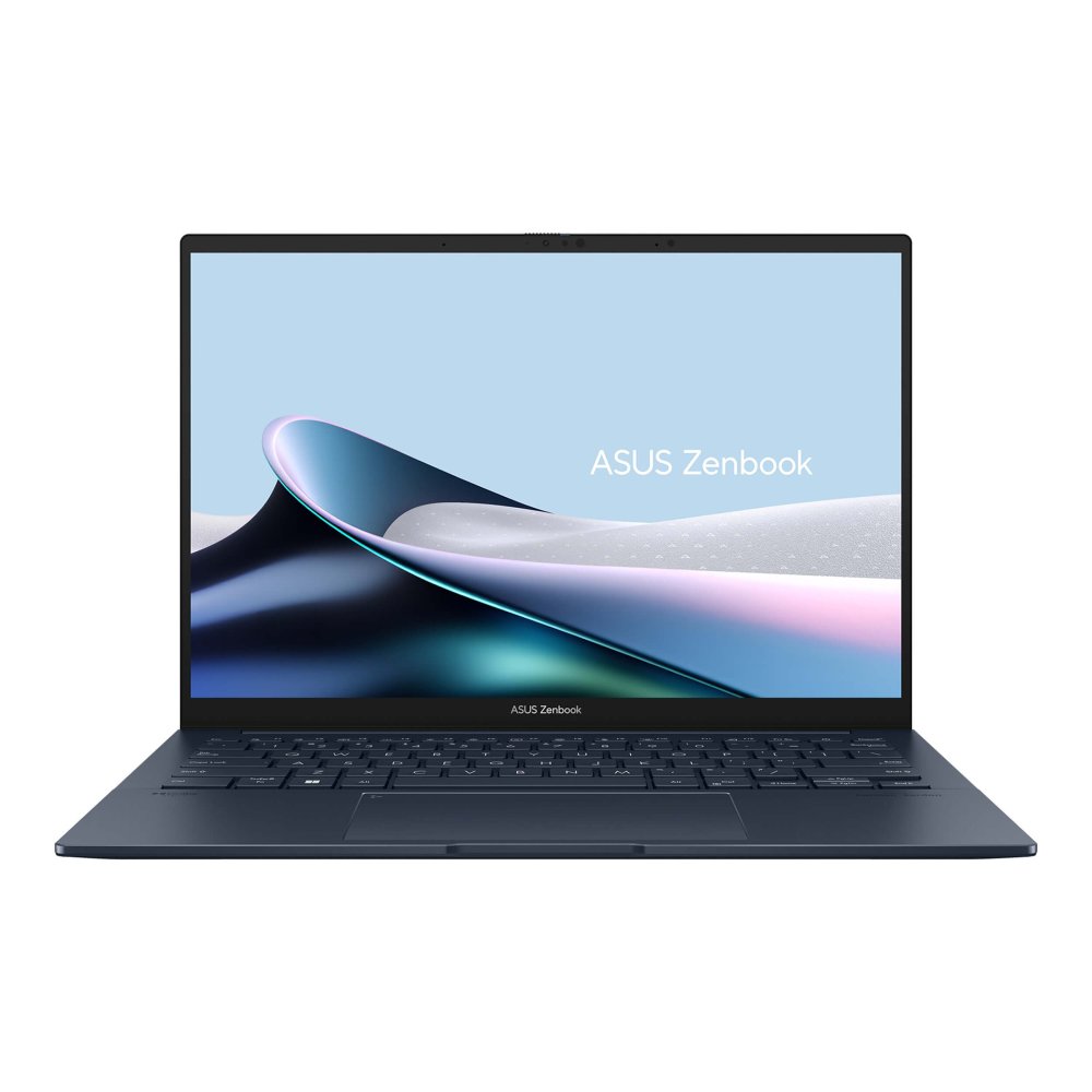 ASUS Consumer ASUS ZENBOOK 14|UX3405CA-OU93210BL1X|14'' 3K OLED|TCH|500NITS|BLUE|Ultra 9-285H|LPDDR5X 32GB OB|1TB PCIE SSD|SLEEVE|WIN11 PRO