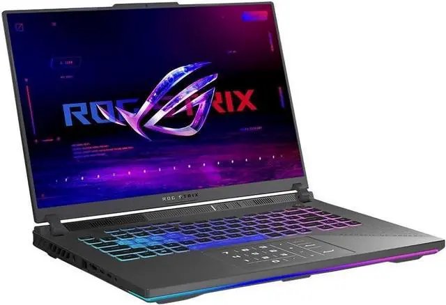 ASUS Consumer ASUS ROG Strix G16|G614PP-91610GR0W|16'' WQXGA|GRAY| Ryzen 9-8940HX|16GB DDR5(2xSD)|1TB PCIe SSD|RTX5070 8GB|ROG backpack|WIN11H