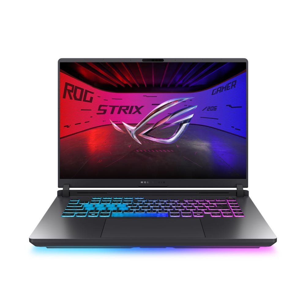 ASUS Consumer ASUS ROG Strix G16|G615JMR-I93210G0W|16'' WQXGA|GRAY|i9-14900HX|32GB DDR5(2xSD)|1TB PCIe SSD|RTX5060 8GB|ROG backpack|WIN11H