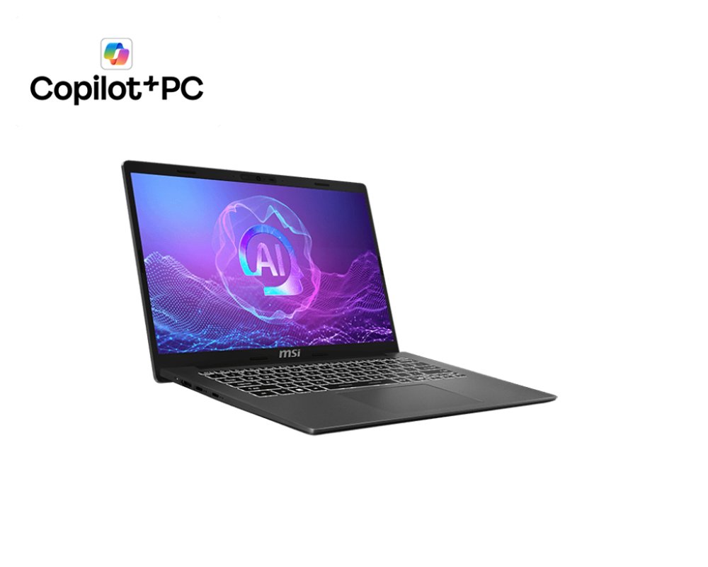 MSI Modern |AMD Ryzen AI 5 330|Platinum Gray|14'' FHD|AMD Radeon Graphics|DDR5-16GB|512GB SSD|1yr Wty|WIN11H