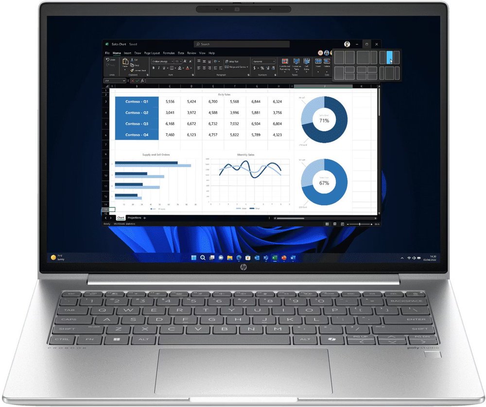 HP ProBook 440 G11 (PL) , Intel® Core™ Ultra 7 155U Processor (12M Cache, up to 4.80 GHz) , 14" Anti-Glare WUXGA UWVA IPS WLED display, 300 nits, for FHD Webcam (1920x1200) , 16GB DDR5-5600 (1x16GB) - 2 SLOT / MAX 32GB , 512GB PCIe NVMe Value , No Optical Drive , Intel® Graphics , Windows® 11 Pro x64 , Intel® AX211 Wi-Fi 6E + Bluetooth® 5.3 Combo , No HSPA Module (It cant be added either) , (1) HDMI 2.1, (2) USB Type-C (20Gbps), (2) USB 3.2 Gen1, (1) R-J45, (1) Headphone / Microphone Combo Jack , 3YR Premium Onsite , In Stock
