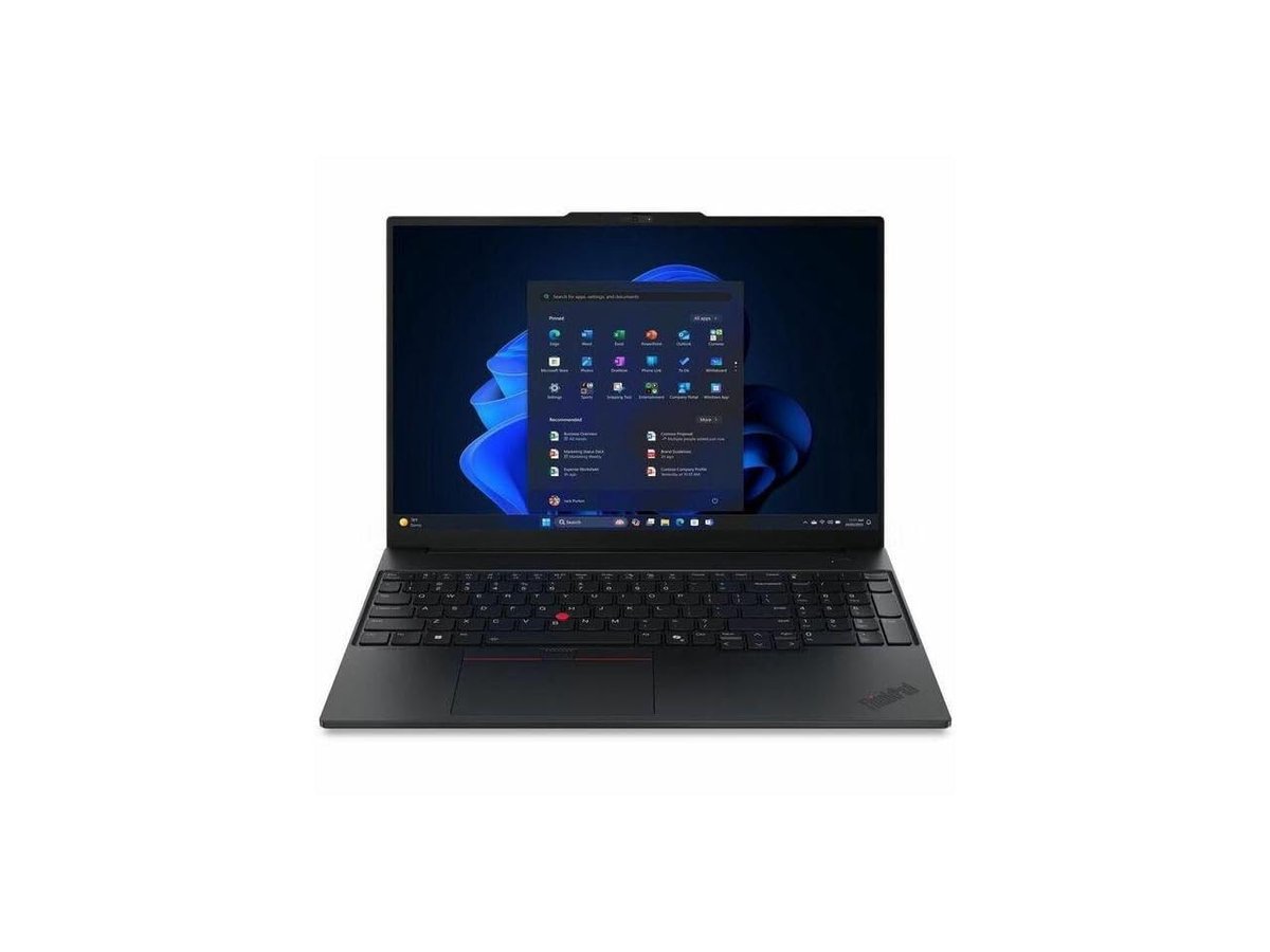 Lenovo ThinkPad E16 Gen 3 (Intel) , 16" WUXGA (1920x1200) IPS 300nits Anti-glare, 45% NTSC, 60Hz , Intel® Core Ultra 7 258V, 8C (4P + 4LPE) / 8T, Max Turbo up to 4.8GHz, 12MB Intel Smart Cache , Integrated Intel® AI Boost, up to 47 TOPS , 32GB Soldered LPDDR5x-8533, MoP Memory (32GB soldered memory, not upgradable) , 1TB SSD M.2 2242 PCIe® 4.0x4 NVMe® Opal 2.0 , Integrated Intel® Arc™ Graphics 140V , Windows® 11 Pro, English (US) / English (UK) , Intel® Wi-Fi® 6E AX211, 802.11ax 2x2 + BT5.3 , 1x USB-A (USB 5Gbps / USB 3.2 Gen 1), 1x USB-A (USB 10Gbps / USB 3.2 Gen 2), Always On, 1x USB-C® (Thunderbolt™ 4 / USB4® 40Gbps), with USB PD 3.1 and DisplayPort™ 2.1, 1x HDMI® 2.1, up to 4K/60Hz, 1x Headphone / microphone combo jack (3.5mm), 1x Ethernet (RJ-45) , Black , Integrated 48Wh, 65W USB-C (3-pin) , Backlit KB, English (EU), Fingerprint reader Touch Style, Match-on-Chip, Integrated in Power Button , FHD 1080p + IR Hybrid with Privacy Shutter, IR camera for Windows® Hello (facial recognition), Stereo speakers, 2W x2, Dolby Atmos®, audio by HARMAN , 3 Year Onsite Warranty