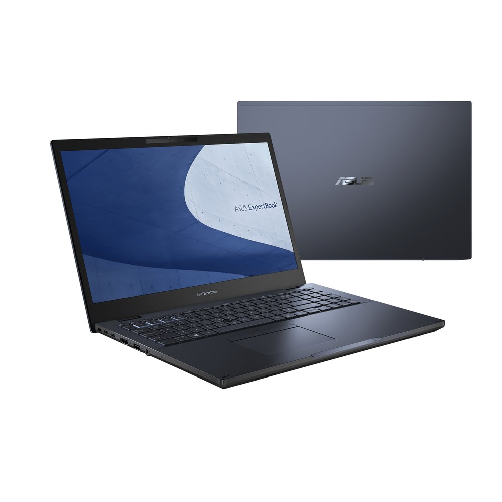 Asus expertbook B2 B2502cba-i582B0X - i5 Twelve cores ( 16-threads ) + 256Gb M.2 NVMe SSD + windows Pro + 4G LTE + with WOL ( Wake-on-LAN ) + TPM + vPro with SBA + Intel Anti-theft , US MIL-STD 810H military standard shockproof design , with iR camera - intel Alder Lake Core i5-1240P - Quad Performance-cores with Hyper-Threading + 8x Energy-efficient-cores , 16(8+8) threads , P-Core : 1.7 / 4.4Ghz boost , E-Core : 1.2 / 3.3Ghz boost ( with VT-x+ VT-d+ TXT , 10nm ; 12mb L2 cache ) , 8Gb DDR4 ( 2x slots upto 64 ) , Iris Xe graphics ( 1300hz GPU , 80EU upto 32Gb ) with HDMi out , 15" FHD LED ( 1920x1080 ) , 720P HD webcam with privacy shield , 256Gb NVMe M.2/nGff SSD + optional 2.5" , no optical , built-in smart card reader + bluetooth + gigabit lan + dual band 802.11AX WiFi-6 , 2x USB3 type-C/Thunderbolt4 ( 40Gbps ) + 1x USB3 (Gen1/5Gbps) + 1x usb2.0 , built-in numeric keypad , 3 Cells battery ( 48 Whrs ) - with windows 11 Pro 64bit + Office Ready ( professional with 60 day free trial ) - 1 year on-site warranty