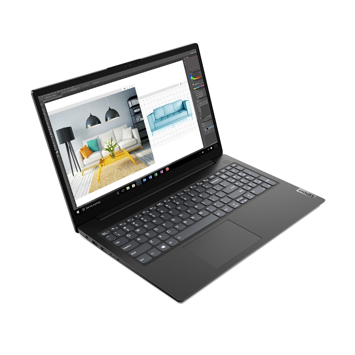 Lenovo V15 Cel 8GB Mem 256GB SSD 15.6 Win 11 Home