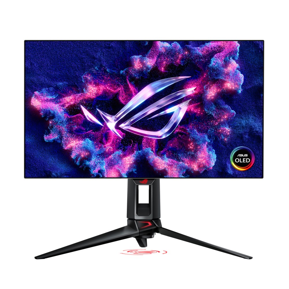 ASUS Monitor ASUS ROG Swift OLED PG27AQDP | 27 QHD WOLED | 480Hz | 0.03ms GTG | G-SYNC Compatible | HDMI 2.1 | DisplayPort 1.4 | USB Hub