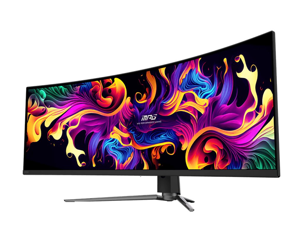 MSI MPG 491CQP QD-OLED Curved Gaming Monitor 5120 x 1440 (DQHD) 144Hz