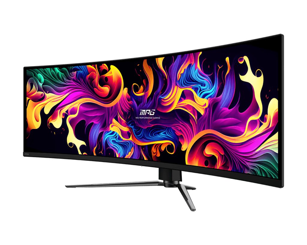 MSI MPG 491CQPX QD-OLED Curved Gaming Monitor 5120 x 1440 (DQHD) 240Hz