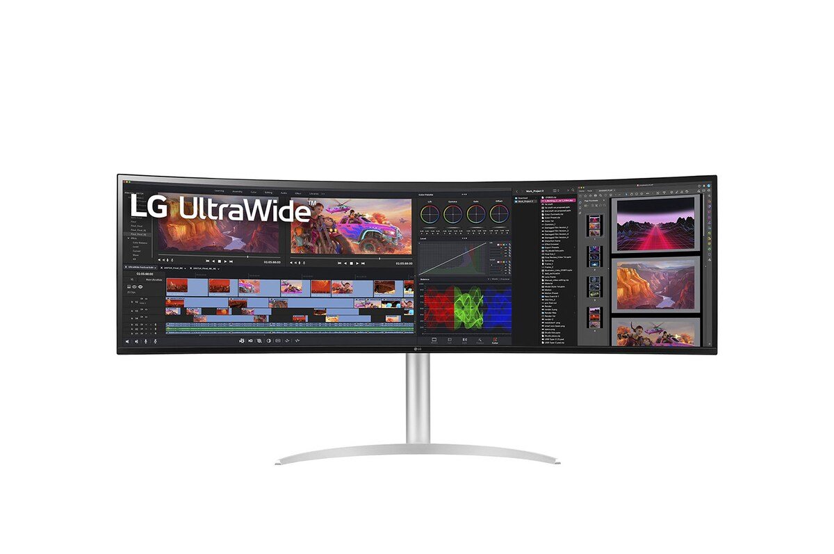 LG UltraWide 49" Dual-QHD 32:9 Nano IPS Curved Monitor 144Hz