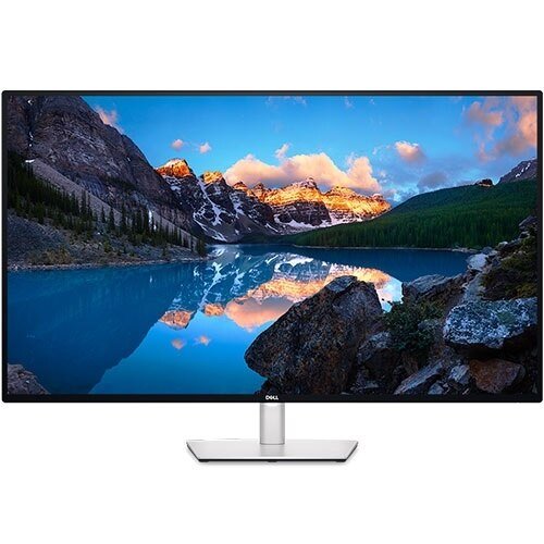 Dell Ultrasharp 43 - U4323QE - (42.5") (3840x2160) 4K IPS LED UltraSharp USB-C Hub Monitor / 16:9 / 2x DP 1.4, 2x HDMI 2.1 (TMDS) / 1x USB-C ( DP.14 HB3(2lane)/ HBR2( 4 Lane) / Power Delivery upto 90W / 2/4 lane switching) USB 3.2 Gen 2 10Gbps) upstream / 3 x USB-C (USB 3.2 Gen2,10Gbps KVM) Upstream port / Data Only / 3x super speed USB-A ( USB 3.2 Gen 2 10Gbps) downstream ports / 1x super speed USB A (USB3.2 Gen 2 10Gbps) with B.C 1.2 / 1x USB C (USB3.2 Gen 2,10 Gbps Up to 15W charging) downstream Quick access port / 1x Analog 2.0 audio line out (3.5mm jack) / 1x RJ45 Port (PXE boot / MAC address pass thru / WoL, 1Gbps) Quick Access port / Height-Adjust / Pivot / Swivel / Tilt / VESA