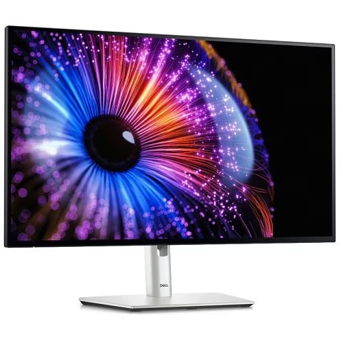 Dell Ultrasharp 27 - U2724DE - (27") (2560x1440) QHD InfinityEdge IPS Black LED Ultrasharp Thunderbolt Hub Monitor / 16:9 / DP 1.4 / HDMI / Thunderbolt 4 / USB-Type-C / USB Type-A / RJ-45 / Height-Adjust / Tilt / Swivel / Pivot / PbP / PiP / Daisy Chain / VESA