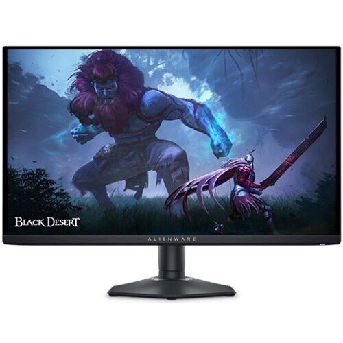 Dell Alienware AW2725DF - (27") (2560x1440) QHD QD-OLED Gaming Monitor / 16:9 / 2x DP 1.4 (HDCP 1.4 & 2.3) (Supports up to QHD 2560 x 1440 360Hz, HDR, VRR) / 1x HDMI 2.1 (HDCP 1.4 & 2.3) (Supports up to QHD 2560 x 1440 144Hz TMDS, HDR, VRR as per specified in HDMI 2.1) / 1x USB 3.2 Gen 1 (5 Gbps) Type-B upstream port (Rear) / 2x USB 3.2 Gen 1 (5 Gbps) Type-A downstream port (Rear) / 1x USB 3.2 Gen 1 (5 Gbps) Type-C downstream port which supports BC1.2 power-charging (Bottom) / 1x USB 3.2 Gen 1 (5 Gbps) Type-A downstream port (Bottom) / AMD FreeSync™ Technology / AMD FreeSync™ Premium Pro / VESA Adaptive Sync Display Certification / 0.03 ms (gray-to-gray) / 2560 x 1440 at 360Hz (Native with DisplayPort) / 2560 x 1440 at 144Hz (Native with HDMI) / AlienFX Lightning / Height-Adjust / Tilt / Swivel / Pivot / VESA