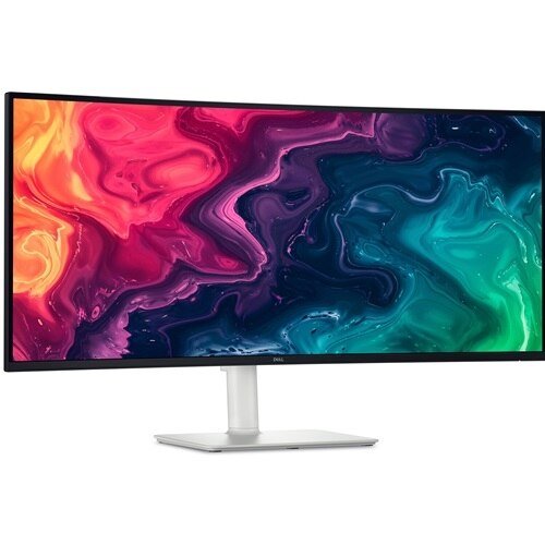 Dell 34 Plus - S3425DW - (34") (3440x1440) WQHD VA LED USB-C® Curved Monitor / 21:9 / 120Hz / x2 HDMI ports (HDCP 1.4 and 2.2) / x1 USB-C 5Gbps upstream port (Power Delivery up to 65W) / x1 USB 5Gbps Type-A downstream port / x1 USB 5Gbps Type-A downstream port with Battery Charging 1.2 / x1 USB-C 5Gbps downstream port (Power Delivery up to 15W) / AMD FreeSyncTM Premium / Built-In Speakers / Height-Adjust / Tilt / Slant / VESA