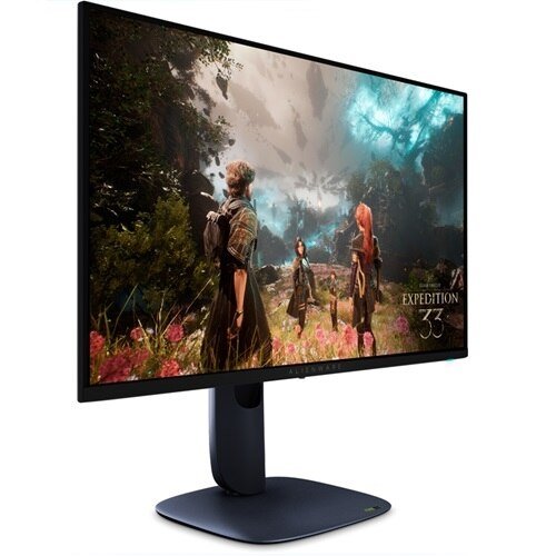 Dell Alienware AW2725Q - (27") (3840x2160) 4K UHD QD-OLED Gaming Monitor / 16:9 / 240Hz / 1x DisplayPort 1.4 (HDCP 1.4 & 2.3) / 2x HDMI ports (HDCP 1.4 & 2.3) / 1x USB 5Gbps Type-B upstream port / 3x USB 5Gbps Type-A downstream ports / 1x USB-C 5Gbps downstream port (Power Delivery up to 15 W) / Height-Adjust / Tilt / Swivel / Pivot / NVIDIA® G-SYNC™ Compatible / AMD Free-Sync™ Premium Pro / VESA AdaptiveSync / VESA