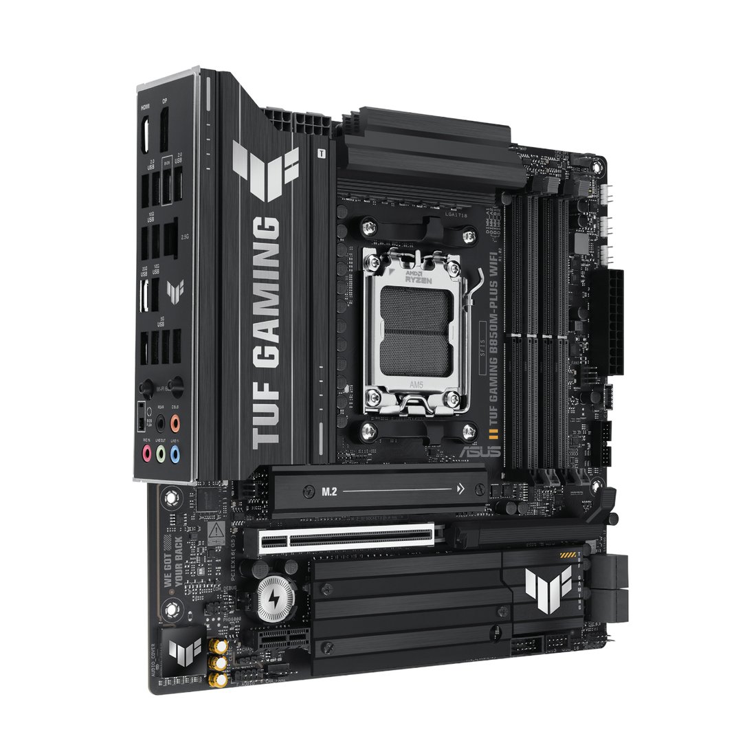 ASUS OP ASUS Motherboard/mATX/AM5/DDR5/4xDIMM/Max.256GB/1xPCIe5x16/1xPCIe4x16/1xPCIe4x1/3xM.2/4xSATA/1xDP/1xHDMI/RAID.