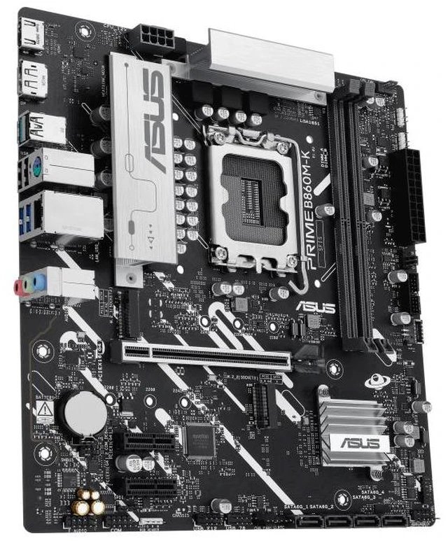 ASUS OP ASUS Motherboard/mATX/LGA1851/2xDDR5/Max 128GB/2xM.2/4xSATA/1xPCIe4*16/2xPCIe4*1/1xHDMI/1xDP/RAID