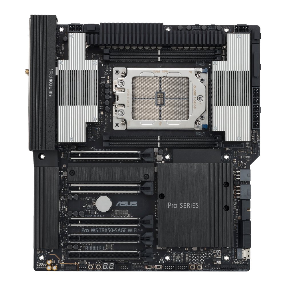 ASUS OP ASUS Motherboard/ATX/TR5/4xRDIMM/DDR5 ECC/1xDP/1xHDMI 2xPCIe5x16/1xPCIe5x8/1xPCIe4x16/1xPCIe4x16/1xM.2/1xSlimSAS/RAID/